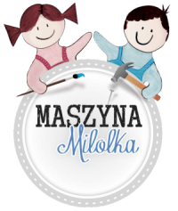 Logo Maszyna Milolka - Ręcznie robione drewniane artykuły dla dzieci